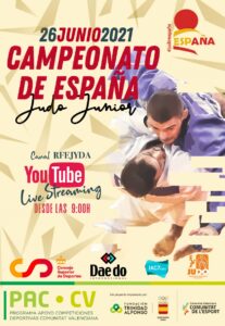 Cartel Campeonato de España de Judo