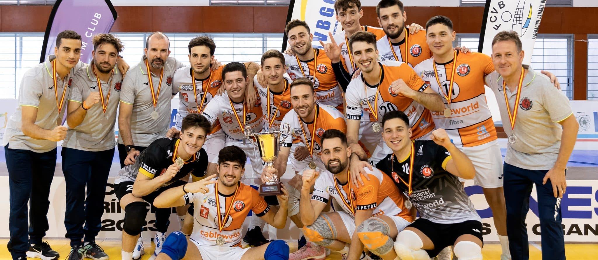 El Cableworld Villena-Petrer, subcampeón de la Copa Príncipe - Comunitat de l'esport