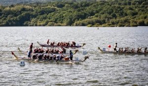 La Marina de Valencia calienta para el Campeonato de España de Dragon Boat de 200 metros
