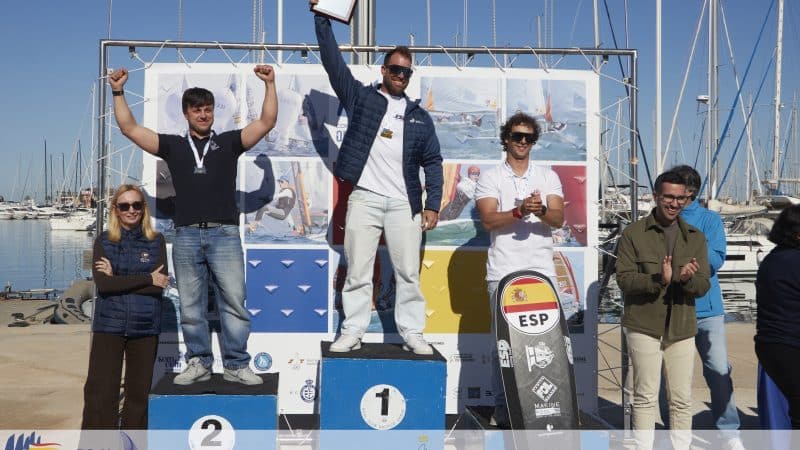 La Comunitat Valenciana Olympic Week corona a los campeones de España de ILCA 7, IQFOIL y Formula Kite 2026