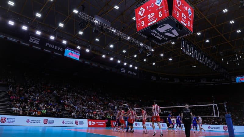 La Copa del Rey de voleibol de Valencia batió récords de asistencia, impacto mediático y proyección