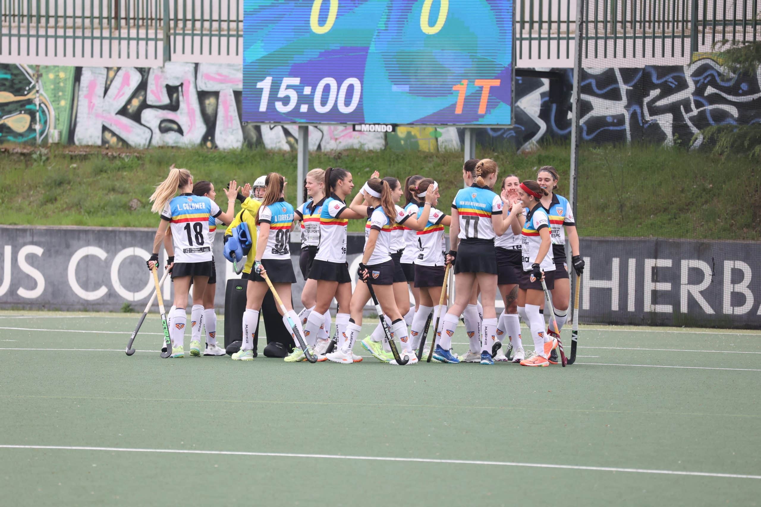 El Valencia CH celebra una victoria fuera de casa