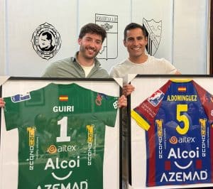 El PAS Alcoy rinde homenaje a dos de sus héroes de Europa