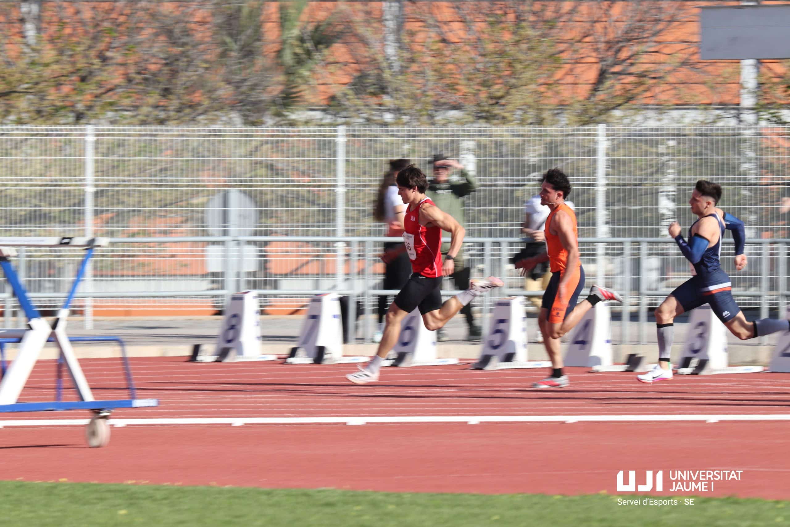 Un campeonato de atletismo en la Universitat Jaume I de Castellón